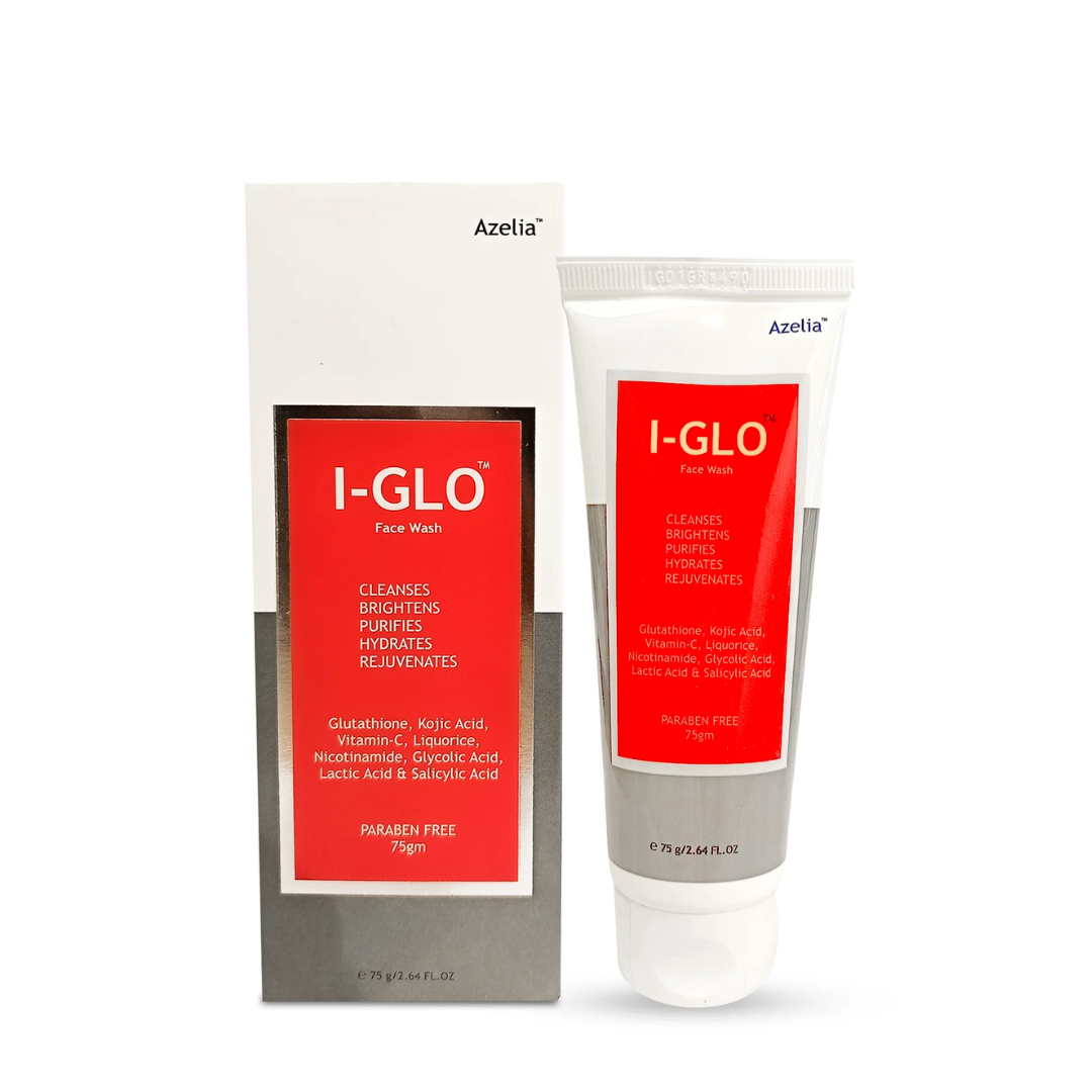 Azelia i-Glo Face Wash – Brightening & Exfoliating Cleanser