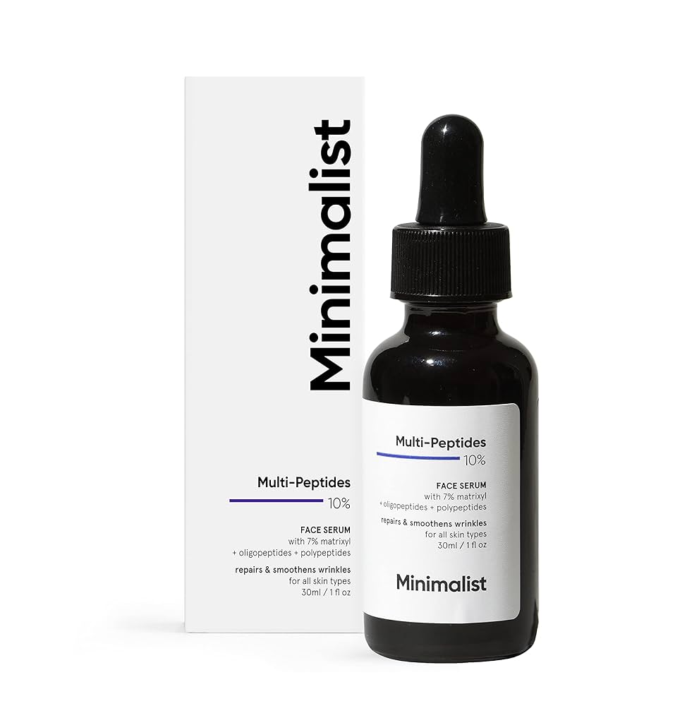 Minimalist Multi Peptide SeruMulti-Peptides 10% Face Serum