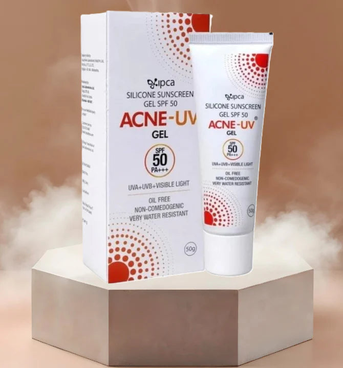 IPCA Acne Uv Spf 50 Pa+++ Silicone Sunscreen Gel