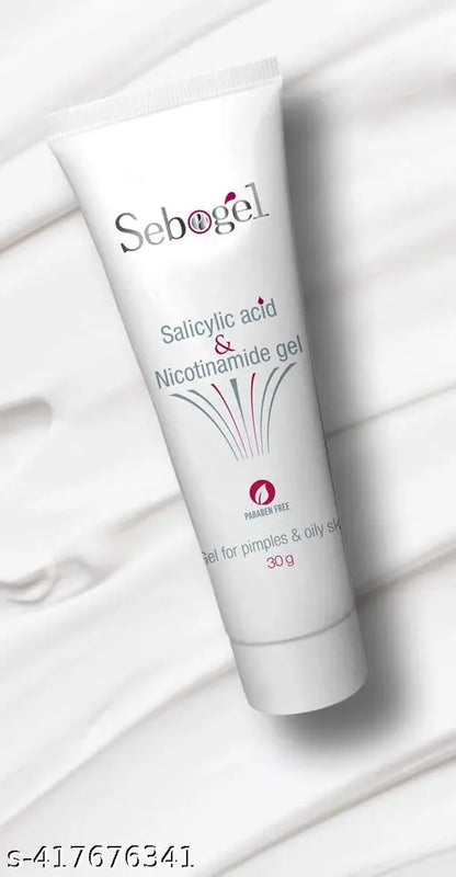 Sebogel Salicylic Acid & Niacinamide Gel for Pimples & Oily Skin
